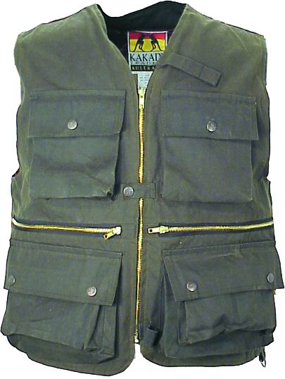 Kakadu Oilskin Vest - Rancher